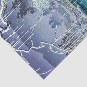 Tsuchiya Koitsu - Frühjahrsschnee bei Maruyama Seidenpapier (Ausschnitt)