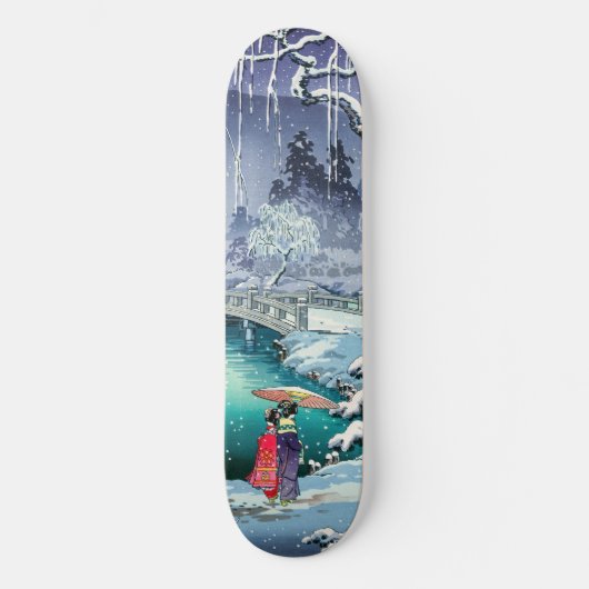 Tsuchiya Koitsu - Frühjahrsschnee bei Maruyama Skateboard (Vorderseite)