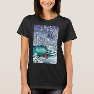 Tsuchiya Koitsu - Frühlings-Schnee in Maruyama T-Shirt
