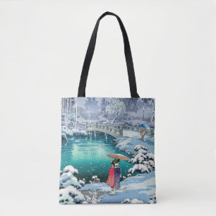 Tsuchiya Koitsu - Frühlings-Schnee in Maruyama Tasche