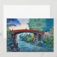 Tsuchiya Koitsu - Heilige Brücke bei Nikko