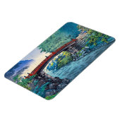 Tsuchiya Koitsu - Heilige Brücke bei Nikko Magnet (Linke Seite)