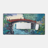 Tsuchiya Koitsu - Heilige Brücke bei Nikko Schreibtischunterlage (Tastatur & Maus)