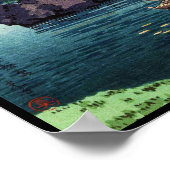 Tsuchiya Koitsu Matsushima shin hanga szenerie Poster (Ecke)