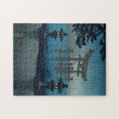 Tsuchiya Koitsu - Miyajima im Regen Puzzle (Horizontal)