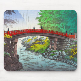 Tsuchiya Koitsu Nikko Sacred Bridge japanische Sze Mousepad