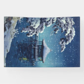 Tsuchiya Koitsu - Schnee auf dem Ukimido in Katada Banner (Horizontal)
