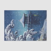 Tsuchiya Koitsu - Schnee auf dem Ukimido in Katada Seidenpapier (Vorderseite)