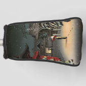 Tsuchiya Koitsu - Schnee bei Nezu Shrine Golf Headcover (Vorderseite)