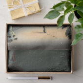 Tsuchiya Koitsu - Schnee bei Nezu Shrine Seidenpapier (Geschenk)