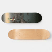 Tsuchiya Koitsu - Schnee bei Nezu Shrine Skateboard (Horizontal)