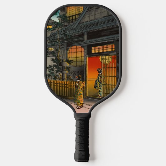 Tsuchiya Koitsu - Side Street Araki in Yotsuya Pickleball Schläger (Rückseite)