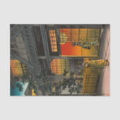 Tsuchiya Koitsu - Side Street Araki in Yotsuya Seidenpapier (Vorderseite)