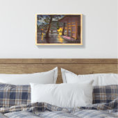 Tsuchiya Koitsu Sketches Takanawa Sengakuji Temple Leinwanddruck (Insitu (Schlafzimmer))