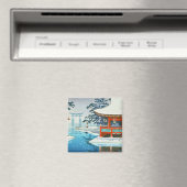 Tsuchiya Koitsu Snowy Miyajima Winterlandschaft Ku Magnet (In Situ (Geschirrspüler))