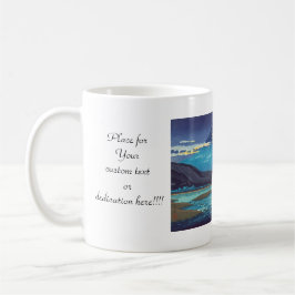 Tsuchiya Koitsu Tokaido Fujikawa Landschaftskunst Kaffeetasse