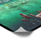 Tsuchiya Koitsu Ueno Shinobazu Pond art Poster (Ecke)