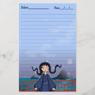 Tsuki kein Yoru Briefpapier