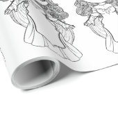 Tsuki Tenjo Geschenkpapier (Rolleneckpunkt)