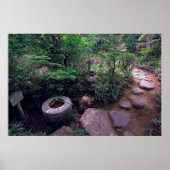 TSUKUBAI BASIN AUF KOTO-IN-TEMPLE POSTER (Vorne)