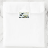 TSUNAMI BUNNY RUNDER AUFKLEBER (Tasche)