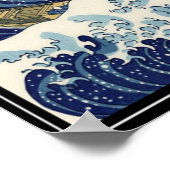 Tsunami Geisha Poster (Ecke)