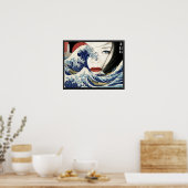 Tsunami Geisha Poster (Küche)