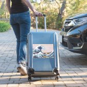 Tsunami Great Wave off Kanagawa Japan by Hokusai Aufkleber (Koffer Insitu)