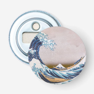 Tsunami Great Wave off Kanagawa Japan by Hokusai Flaschenöffner