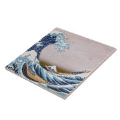 Tsunami Great Wave off Kanagawa Japan by Hokusai Fliese (Seite)