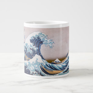 Tsunami Great Wave off Kanagawa Japan by Hokusai Jumbo-Tasse
