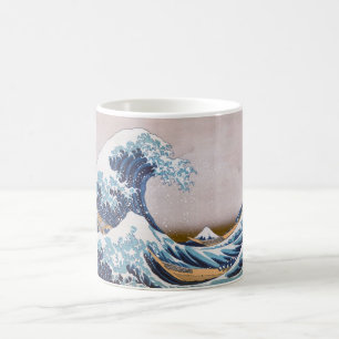 Tsunami Great Wave off Kanagawa Japan by Hokusai Kaffeetasse