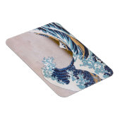 Tsunami Great Wave off Kanagawa Japan by Hokusai Magnet (Rechte Seite)