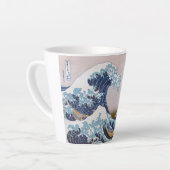 Tsunami Great Wave off Kanagawa Japan by Hokusai Milchtasse (Linke Ecke)