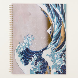 Tsunami Great Wave off Kanagawa Japan by Hokusai Planer