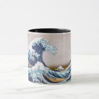 Tsunami Great Wave off Kanagawa Japan by Hokusai
