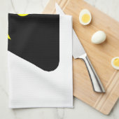 Tsunami Hazard Sign Geschirrtuch (Viertel Falte)