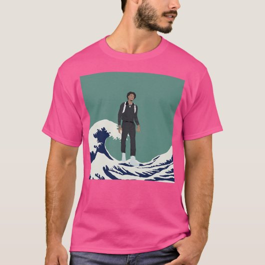 Tsunami Papi Oubre Wavy T-Shirt (Vorderseite)