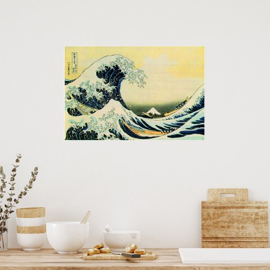 Tsunami Poster (Küche)