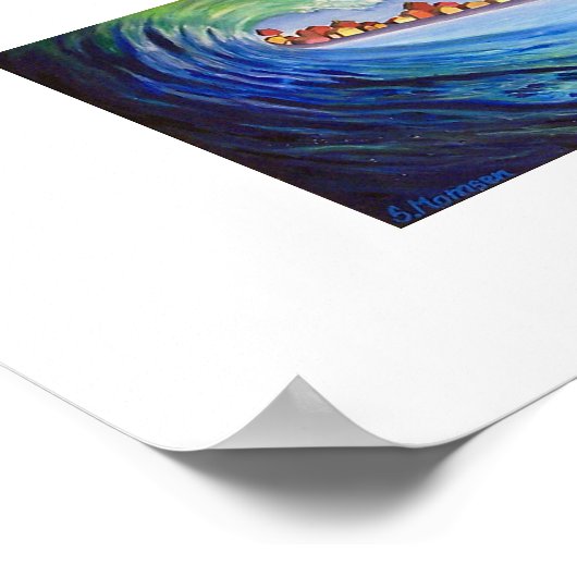 Tsunami Poster (Ecke)