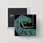 TSUNAMI RELIEF ! $ BUTTON (Vorne & Hinten)