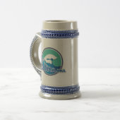Tsunami-Tasse Bierglas (Vorderseite Links)