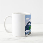 Tsunami Wave Coffee Tasse (Links)
