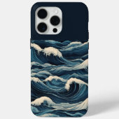 Tsunami Waves Case-Mate iPhone Hülle (Rückseite)