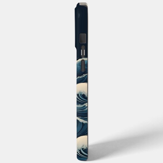 Tsunami Waves Case-Mate iPhone Hülle (Rückseite / Links)