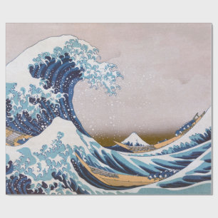 Tsunami-Welle vor Kanagawa Japan von Hokusai Geschenkpapier