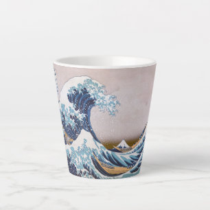Tsunami-Welle vor Kanagawa Japan von Hokusai Milchtasse