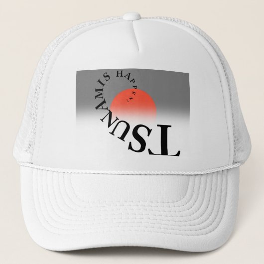 TSUNAMIS PASSIERT! TRUCKERKAPPE (Vorderseite)