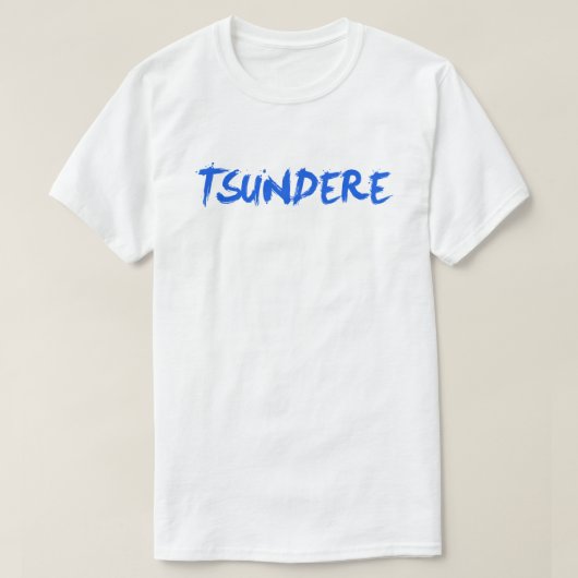 Tsundere Anime Manga Shirt (Design vorne)