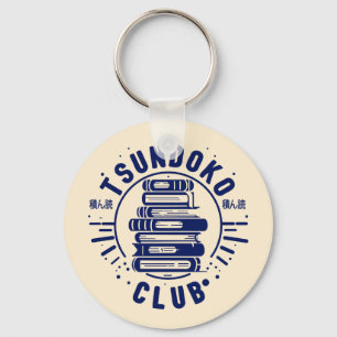 Tsundoku-Club Bücherliebhaber Bibliophile Booktok  Schlüsselanhänger